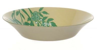 Тарелка глубокая Амелия 220 мм 3цв.(рис.29112/А)10335 